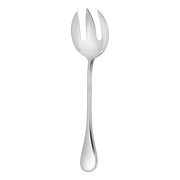 Perles Silver Plated Salad Serving Fork Christofle