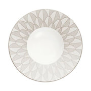 Malmaison Imperiale Rim Soup Plate Platinum TABLEWARE Christofle