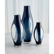 Fly Through Vase Night Blue Global Views