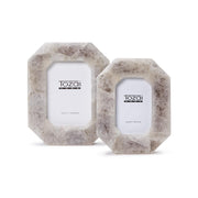 White Quartz Photo Frame Decor Two's Company