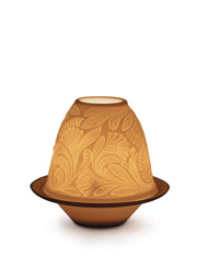 Lithophane Votive Light Father Frost Lighting Lladro