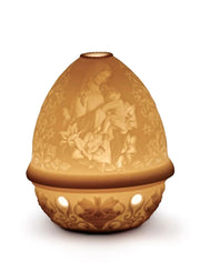 Madonna of Flowers Lithophane Lighting Lladro