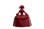 Menina Small HOME DECOR Felipao Art Burgundy