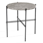 Selita Side table Italian Grey FURNITURE Interlude Home
