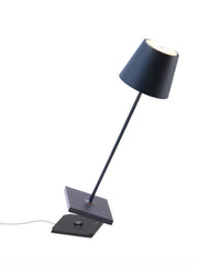 Poldina Pro Lamp Blue Steel Lighting Zafferano