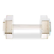 Crystal Dumbell Sculpture Sculpture Elemento Furniture