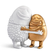 Haas Hugger Box L'Objet White + Gold