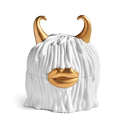 Haas Lynda Box + Set of 4 Plates Home Accessories L'Objet White