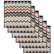 Bernard Face Towel Set of 6 Missoni