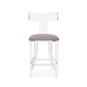 Tristan Acrylic Counterstool FURNITURE Interlude Home