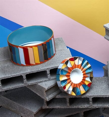 Futurismo Round Vide Poche Decorative Trays Vista Alegre 