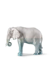 Elephant Underwater Sculpture LLadro 