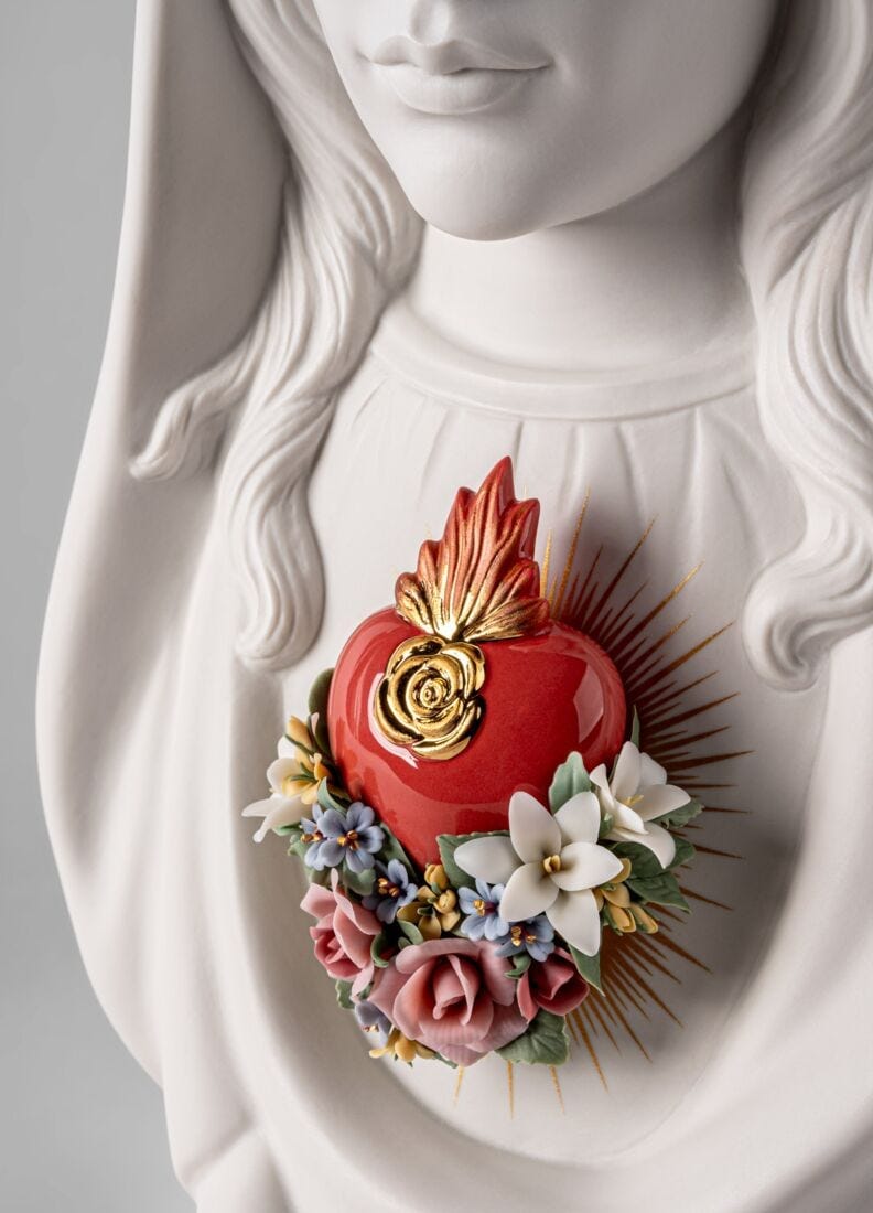 Inmaculate heart of Mary Sculpture Home Accessories LLadro 