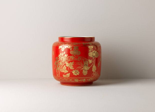Short Vase - Oriente Italiano Ginori 1735 Rubrum 
