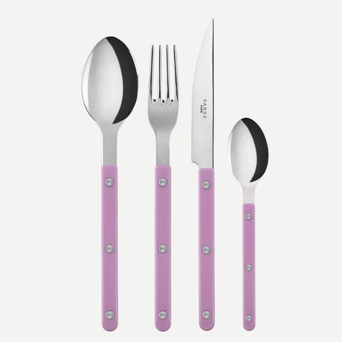 Bistrot - 4 Piece Cutlery Set Sabre Paris Pink 