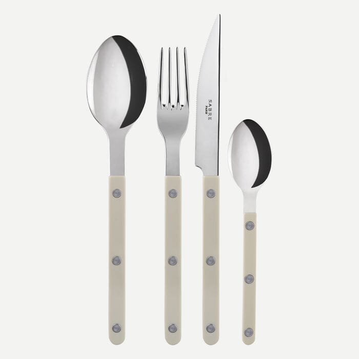 Bistrot - 4 Piece Cutlery Set Sabre Paris Light Kaki 