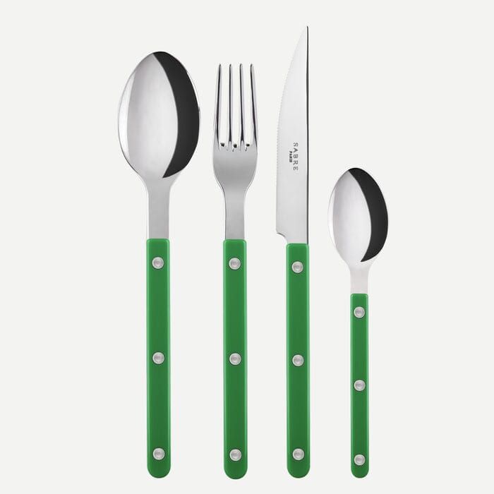 Bistrot - 4 Piece Cutlery Set Sabre Paris Garden Green 