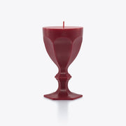 Harcourt Glass Candle Candles Baccarat Red 