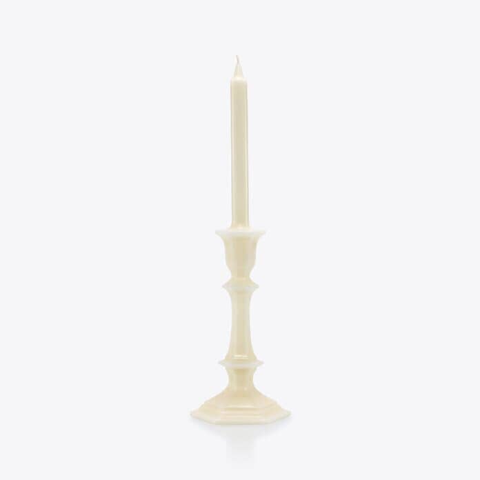 Harcourt Candlestick Candles Baccarat Ivory 