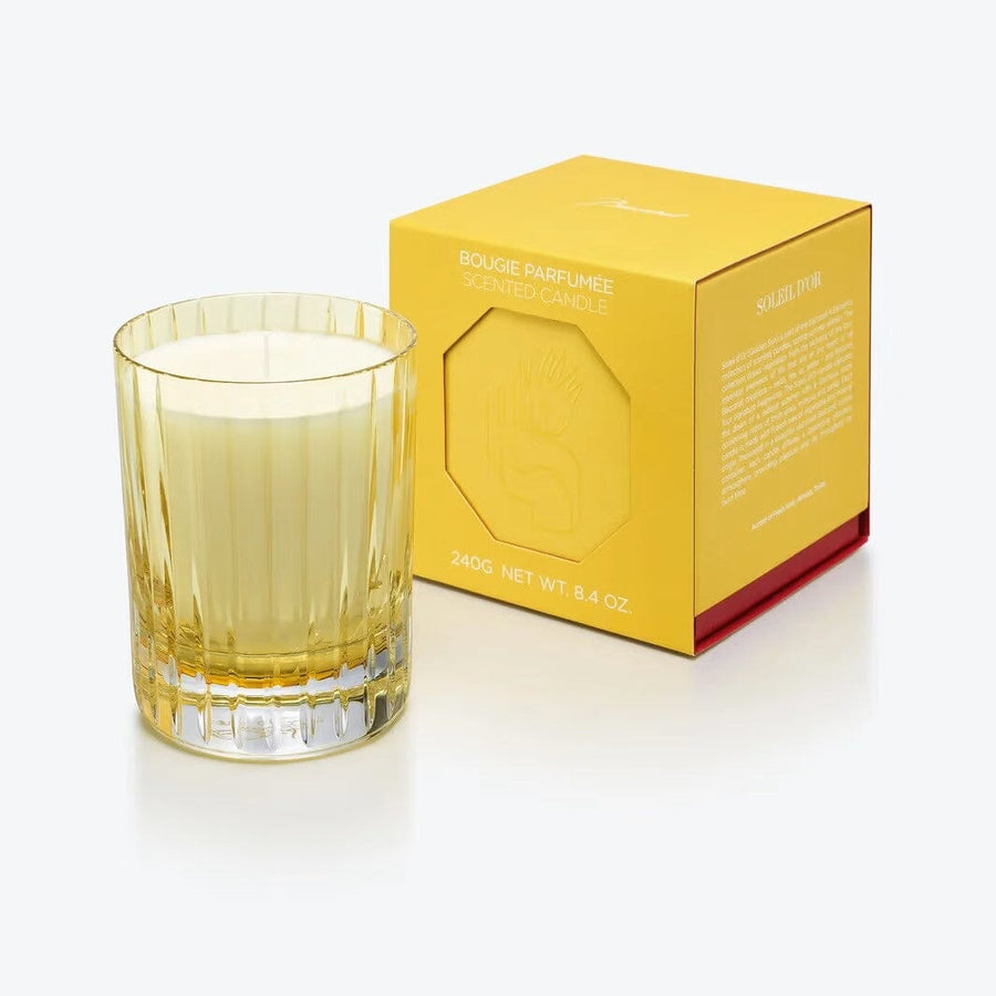 4 Elements Scented Candle Candles Baccarat Soleil D'or Yellow 