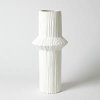 Ring Vase Matte White Global Views 131 