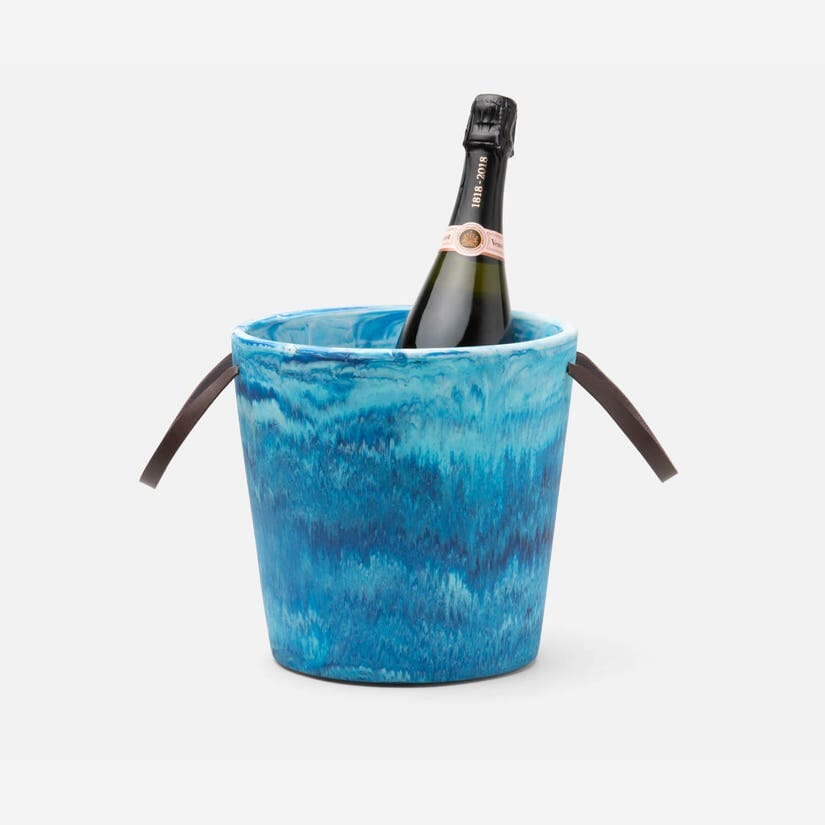 Wesley Champagne Bucket Blue Pheasant Blue 
