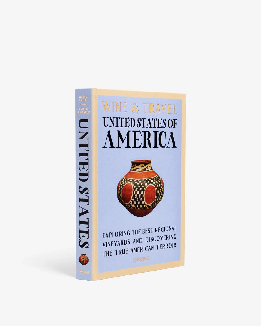 Wine & Travel United States of America Book Books Assouline 
