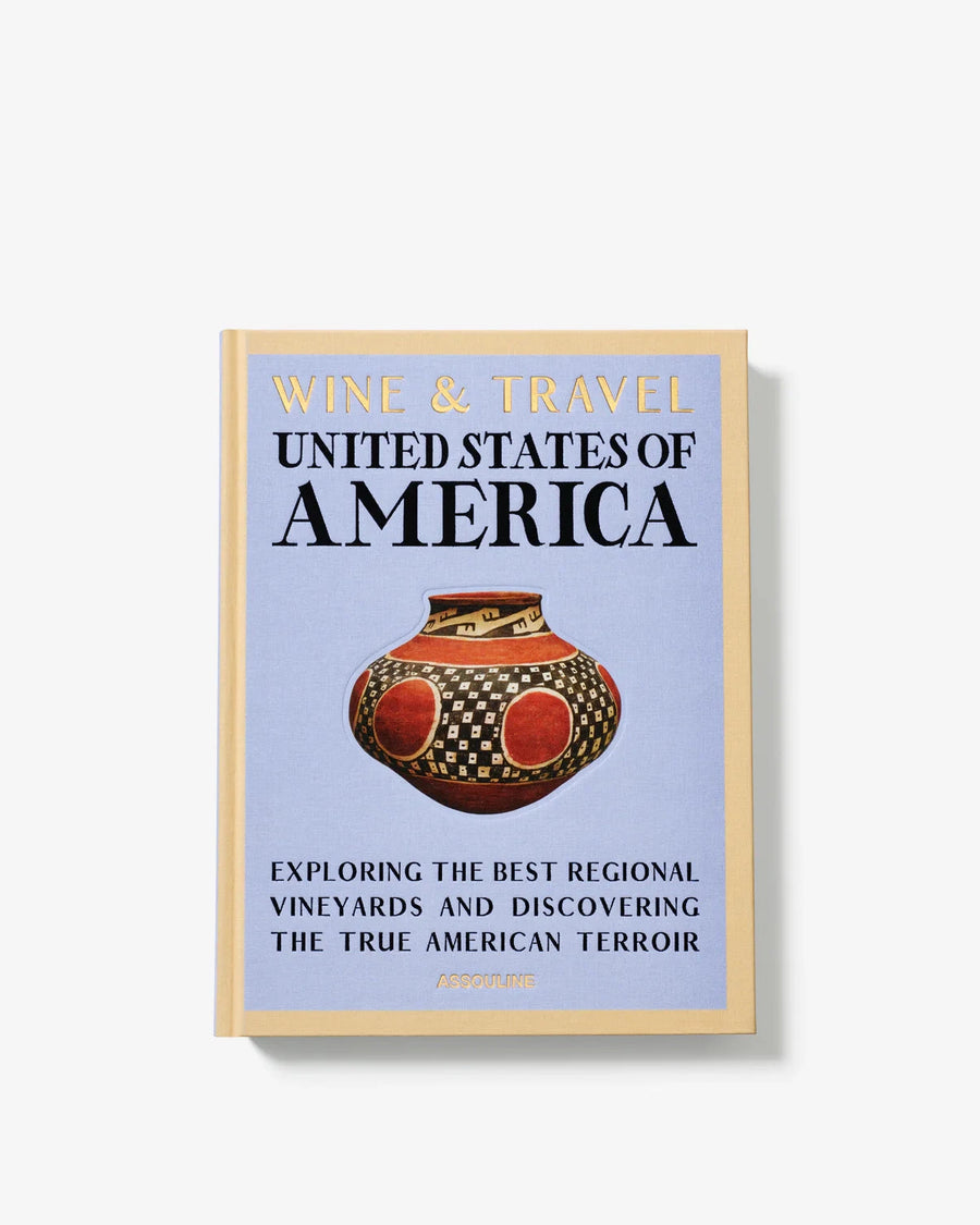 Wine & Travel United States of America Book Books Assouline 