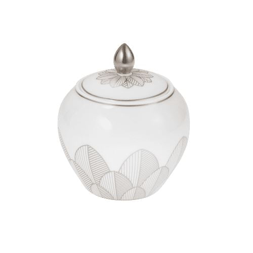 Malmaison Imperiale Sugar Bowl Platinum TABLEWARE Christofle 