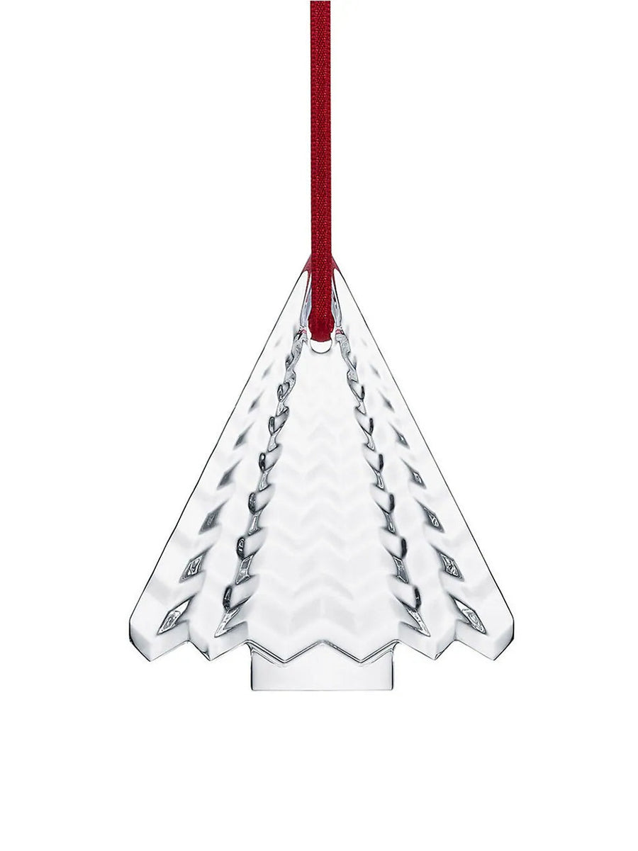 2022 Annual Ornament Clear Baccarat 
