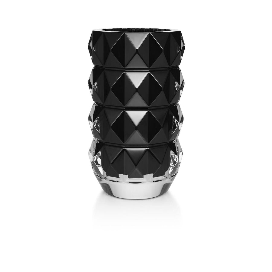 Louxor Round Vase Home Accessories Baccarat Medium Black 
