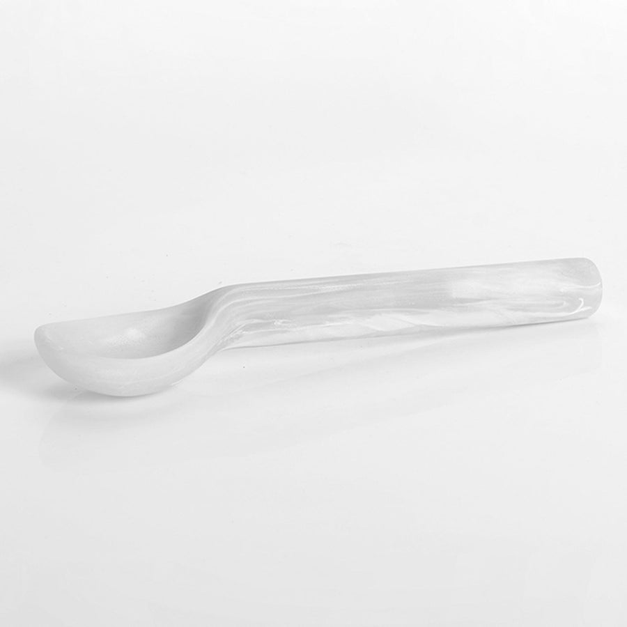 Ice Cream Bowl and Scoop White Swirl Dining Nashi Home 