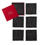 Harcourt Cocktail Napkin Set of 6 BARWARE Kim Seybert 