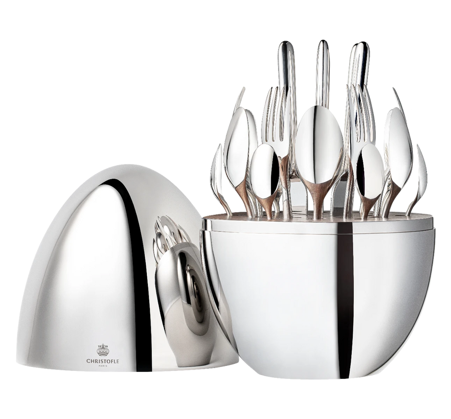 Mood Silver - 24 pieces Dining Christofle 