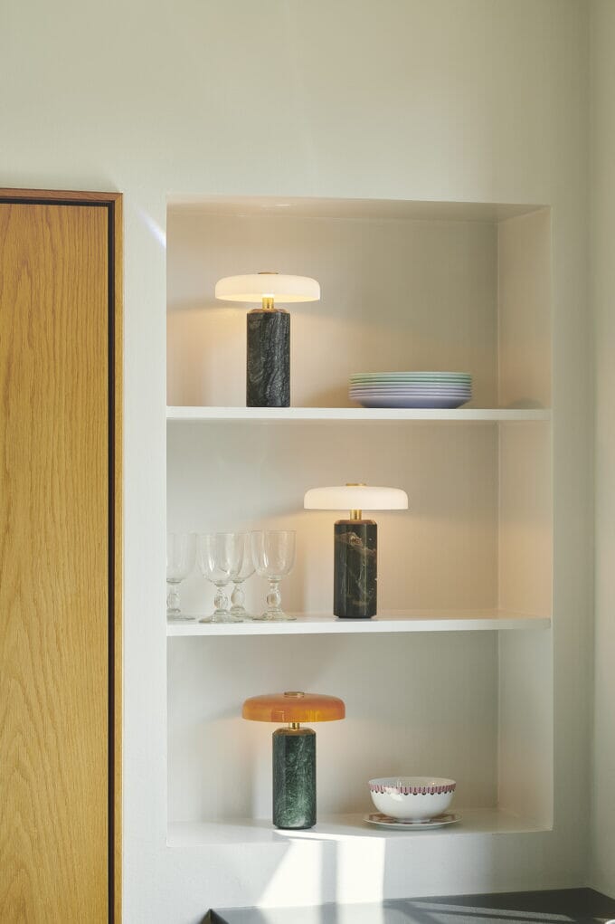 Trip Portable Lamp - Moss Amber Lighting Design by Us 