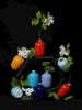 Indigo Glossy Mini Plum Vase Vases Middle Kingdom 