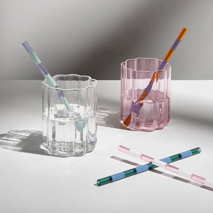 Four Striped Straws (set of 4) Drinkware Fazeek 