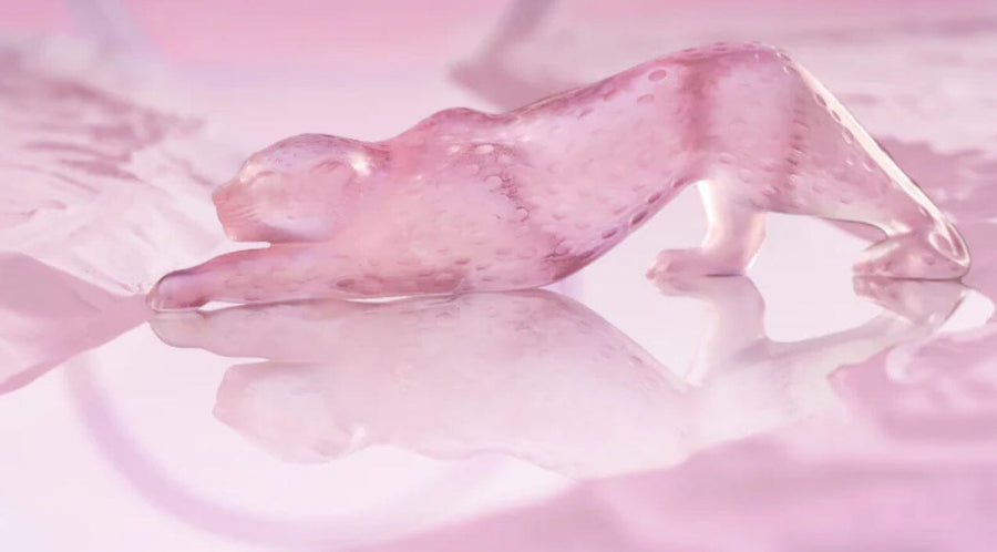 Zeila Panther Pink - Large Home Accessories Lalique 