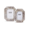 White Quartz Photo Frame Decor Two's Company 