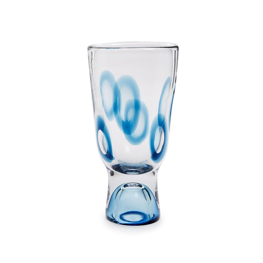 Blue Marine Glass Vase VASES 