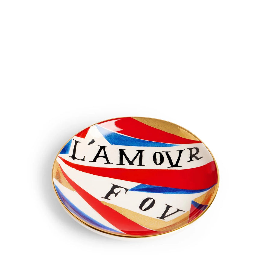 Ruan Hoffman L’amour Fou Plate Decor L'Objet 