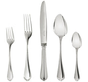 Spatours 5-Piece Silver-Plated Place Setting Christofle 