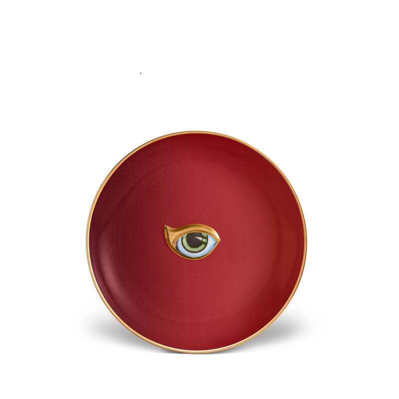 Lito Plate Home Accessories L'Objet Bordeaux 