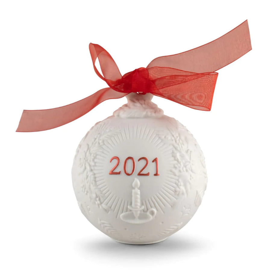 2021 Christmas Ball Red Home Accessories Lladro 