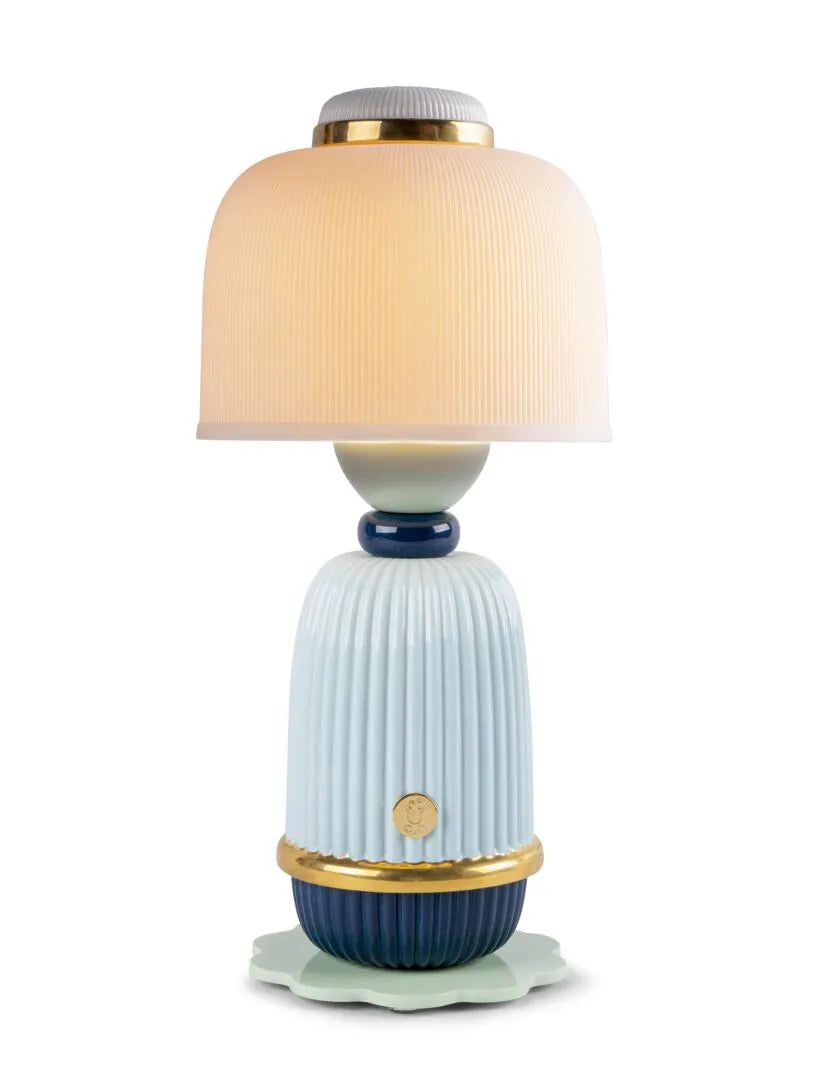 Kokeshi Lamp Lamps Lladro Blue 