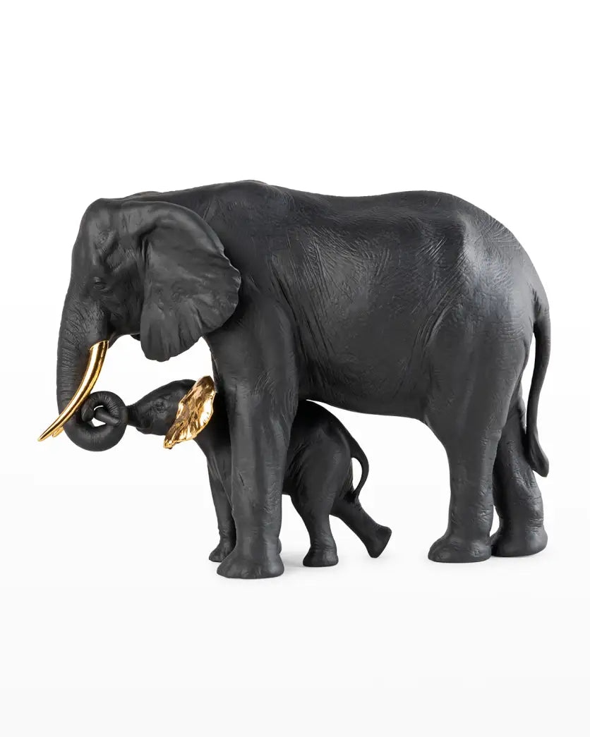 Leading the way Black and Gold Limited Edition Home Accessories Lladro 