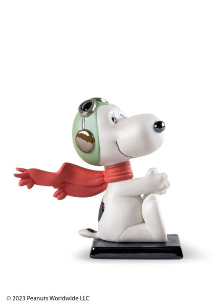 Lladro-Snoopy-Flying-Ace-