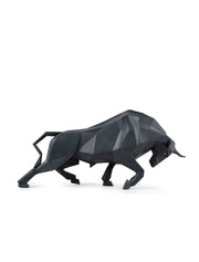 Bull Sculpture Black Matte HOME DECOR Lladro 