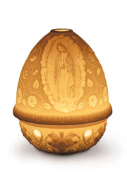Our Lady Of Guadalupe Lithophane Lighting Lladro 