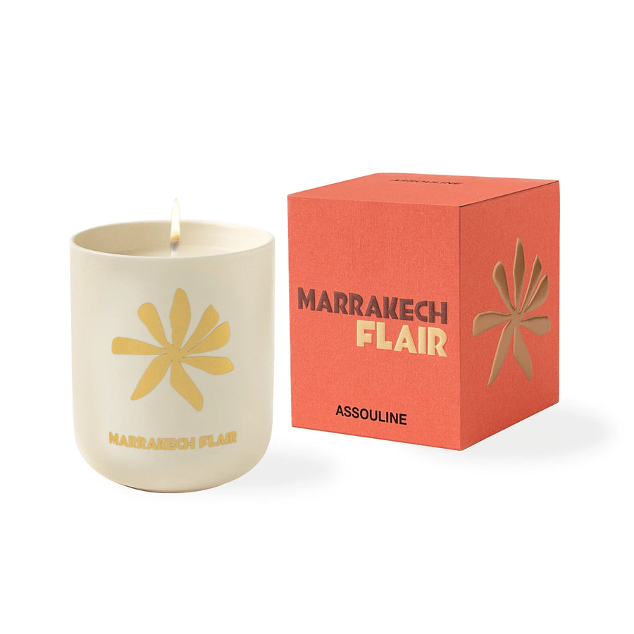 Marrakech Flair - Travel From Home Candle Assouline 